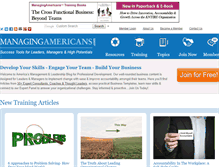 Tablet Screenshot of managingamericans.com